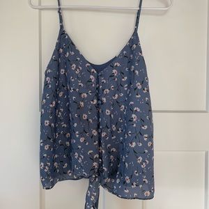 Floral tank top